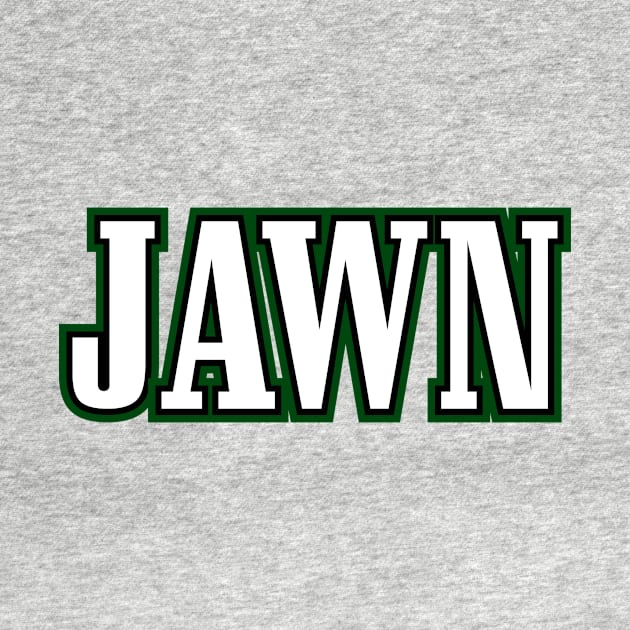 Throwback Jawn Philadelphia Football Sports Philly by JRoseGraphics